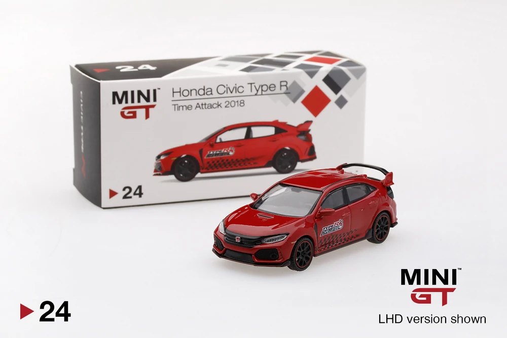 Hot Wheels Honda Civic Type R (FK8) "Time Attack 2018"