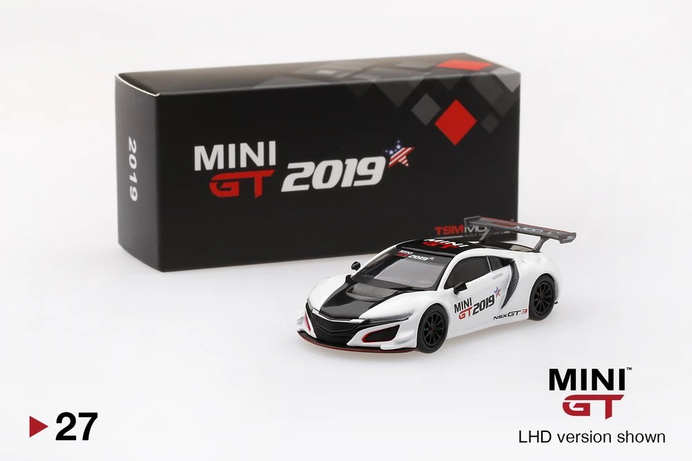 Hot Wheels NSX GT3 2019 MINI GT Gift Car