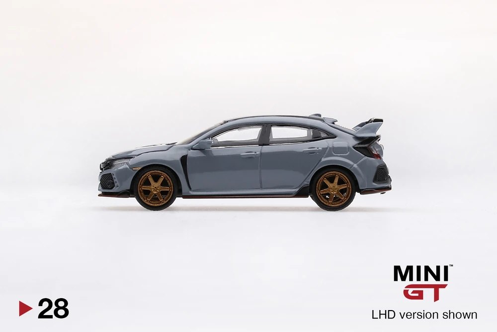 2019 Honda Civic Type R (FK8) Slate Grey w/ TE37 Wheel Grey: Image 2