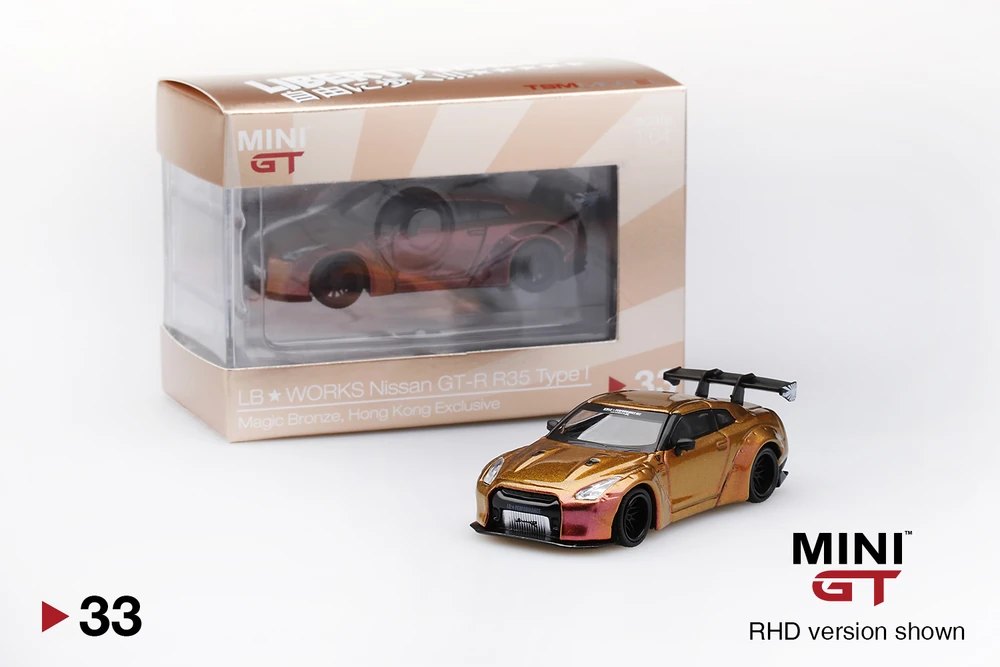 Hot Wheels LB★WORKS Nissan GT-R (R35) Rear Wing ver 1