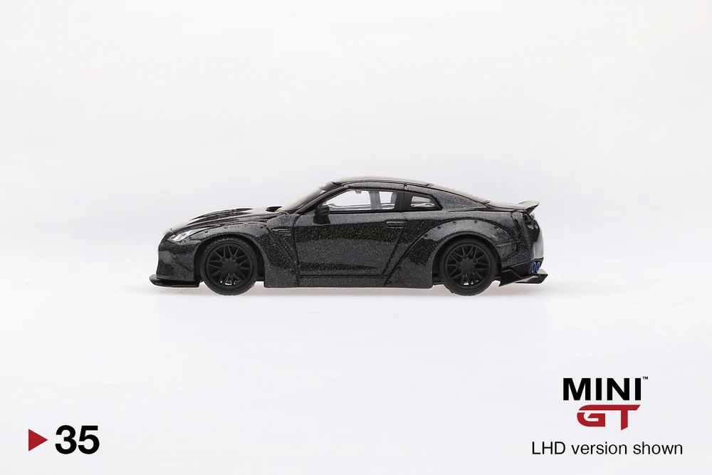 2019 LB★WORKS Nissan GT-R (R35) Magic Grey Type 1, Rear Wing ver 2 Grey: Image 2