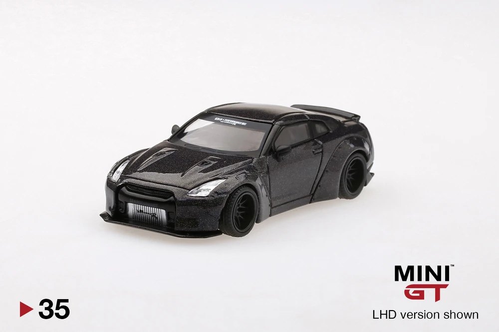 2019 LB★WORKS Nissan GT-R (R35) Magic Grey Type 1, Rear Wing ver 2 Grey: Image 4