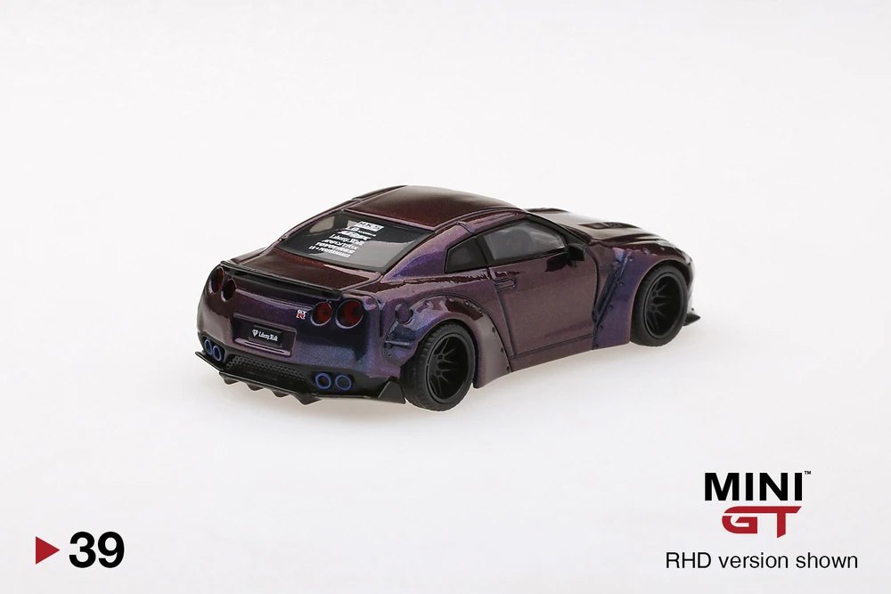 2019 LB★WORKS Nissan GT-R (R35) Magic Purple Type 1, Rear Wing ver 2 Purple: Image 4
