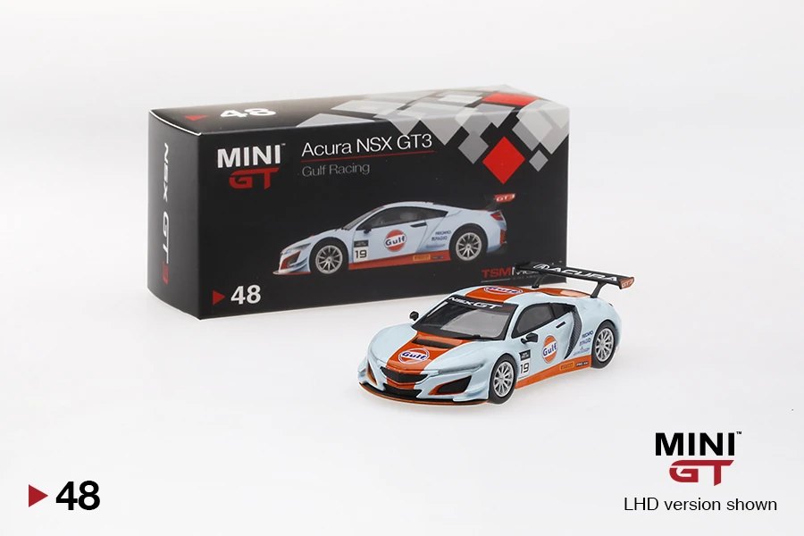 Hot Wheels Acura NSX GT3 Gulf Racing