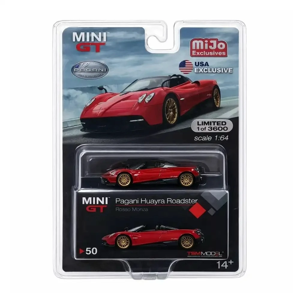 2019 Pagani Huayra Roadster Rosso Monza: Blister: Image 5