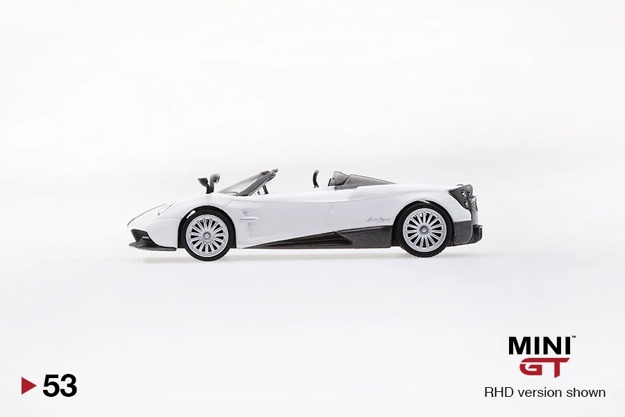 2019 Pagani Huayra Roadster White w/ Carbon Red Stripe White: Image 2
