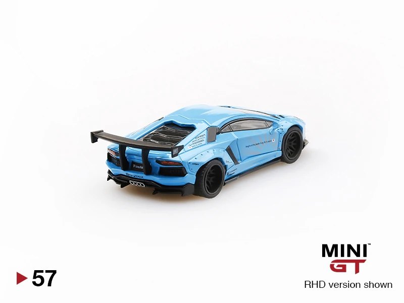 2020 LB★WORKS Lamborghini Aventador Light Blue Blue: Image 4
