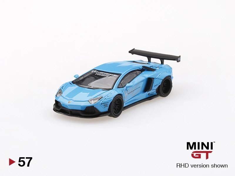 2020 LB★WORKS Lamborghini Aventador Light Blue Blue: Image 3