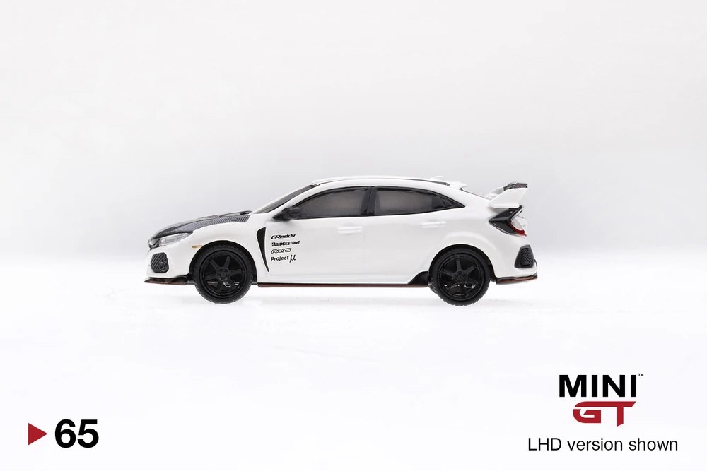 2019 Honda Civic Type R (FK8) Championship white w/ Carbon Kit & TE37 Wheel White: Image 2