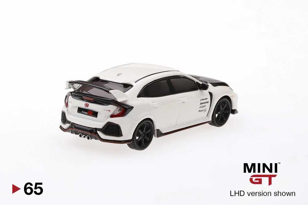 2019 Honda Civic Type R (FK8) Championship white w/ Carbon Kit & TE37 Wheel White: Image 4