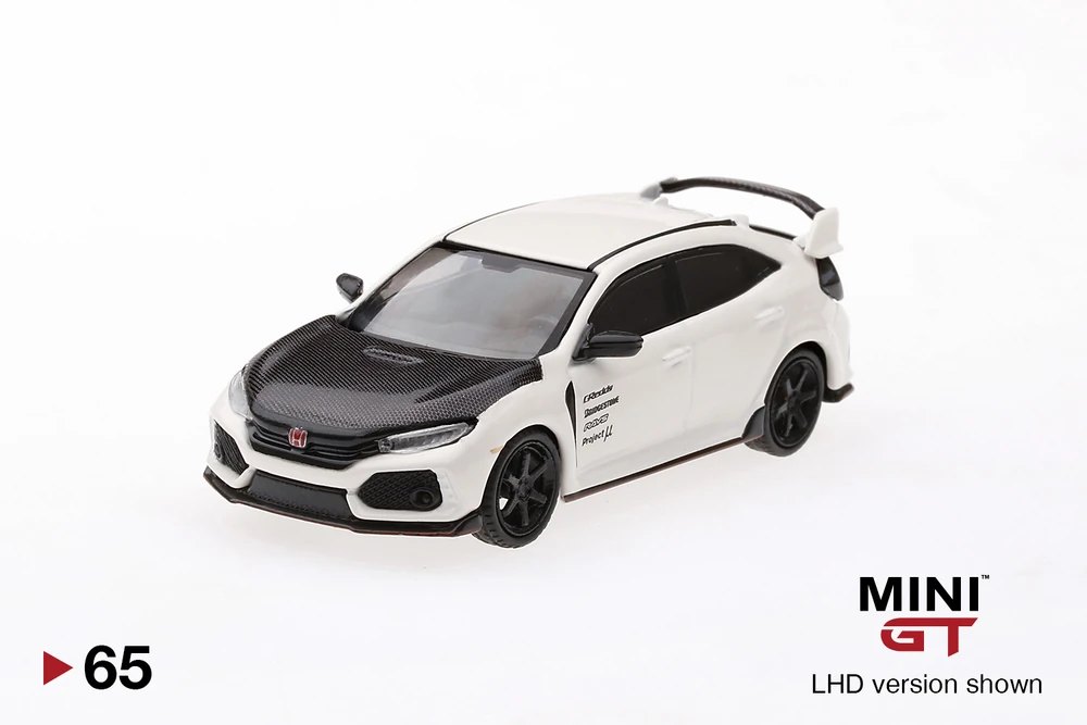 2019 Honda Civic Type R (FK8) Championship white w/ Carbon Kit & TE37 Wheel White: Image 3