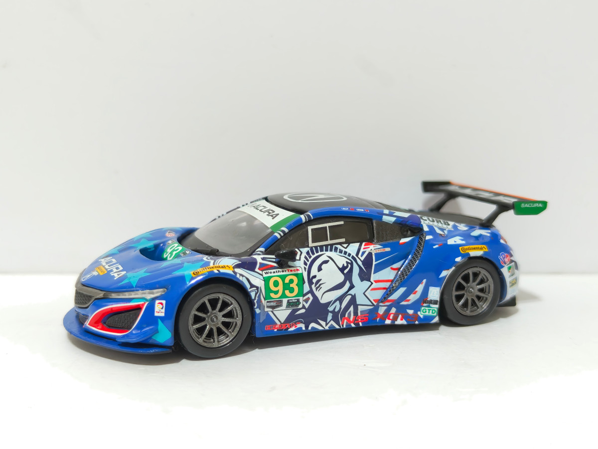 2019 Acura NSX GT3 #93 "Statue of Liberty" 2017 IMSA Watkins Glen Blue: No Package: Image 6