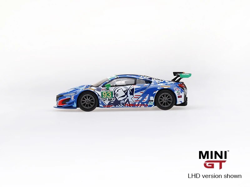 2019 Acura NSX GT3 #93 "Statue of Liberty" 2017 IMSA Watkins Glen Blue: Image 2