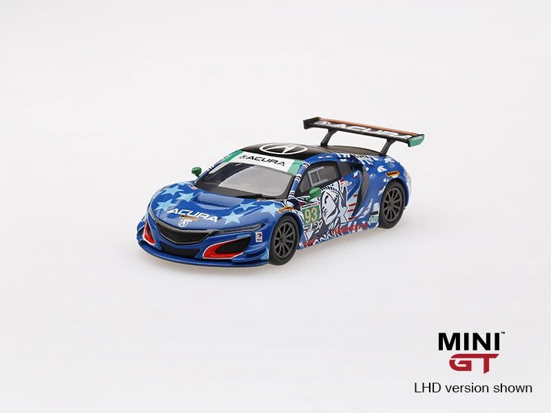 2019 Acura NSX GT3 #93 "Statue of Liberty" 2017 IMSA Watkins Glen Blue: Image 3