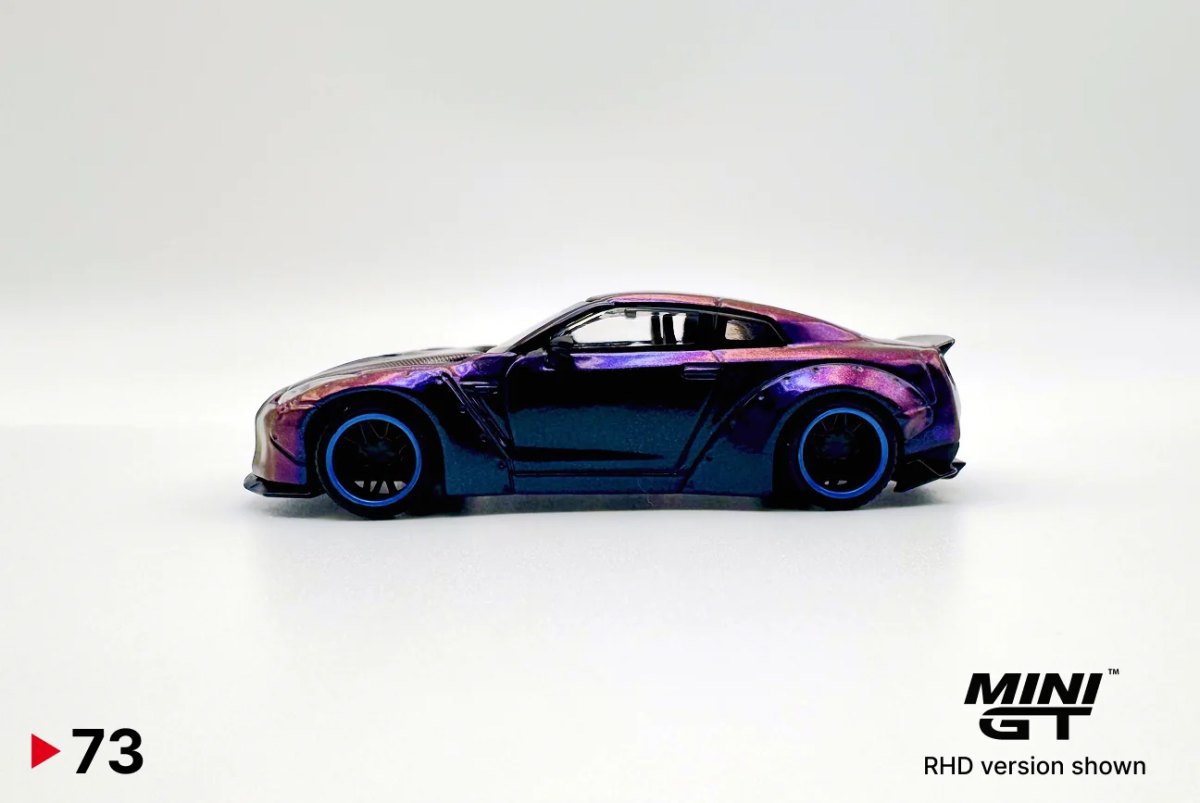 2018 LB★WORKS Nissan GT-R (R35) Purple: No Package: Image 3