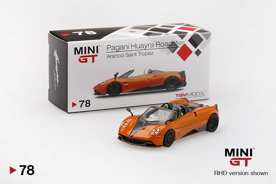 Hot Wheels Pagani Huayra Roadster Arancio Saint Tropez