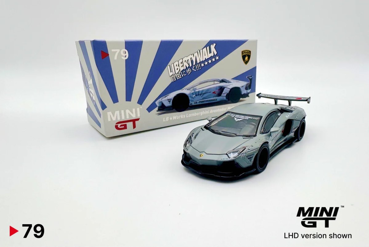 2019 LB★WORKS Lamborghini Aventador LB-R Fighters Works Matte Grey Grey: No Package: Image 4