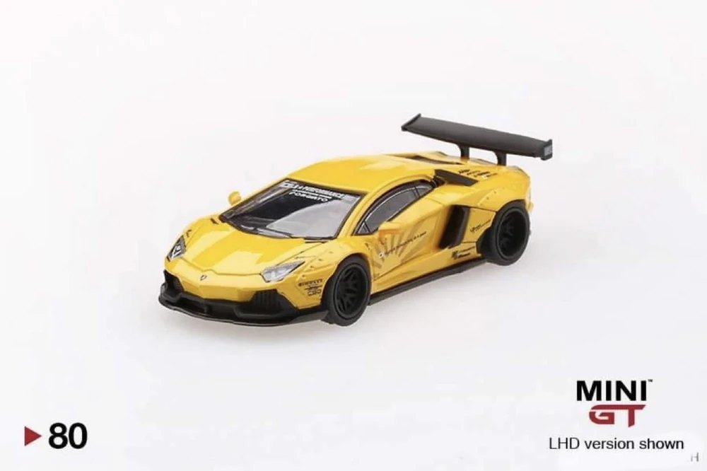 Hot Wheels LB★Works Lamborghini Aventador Volcano Yellow