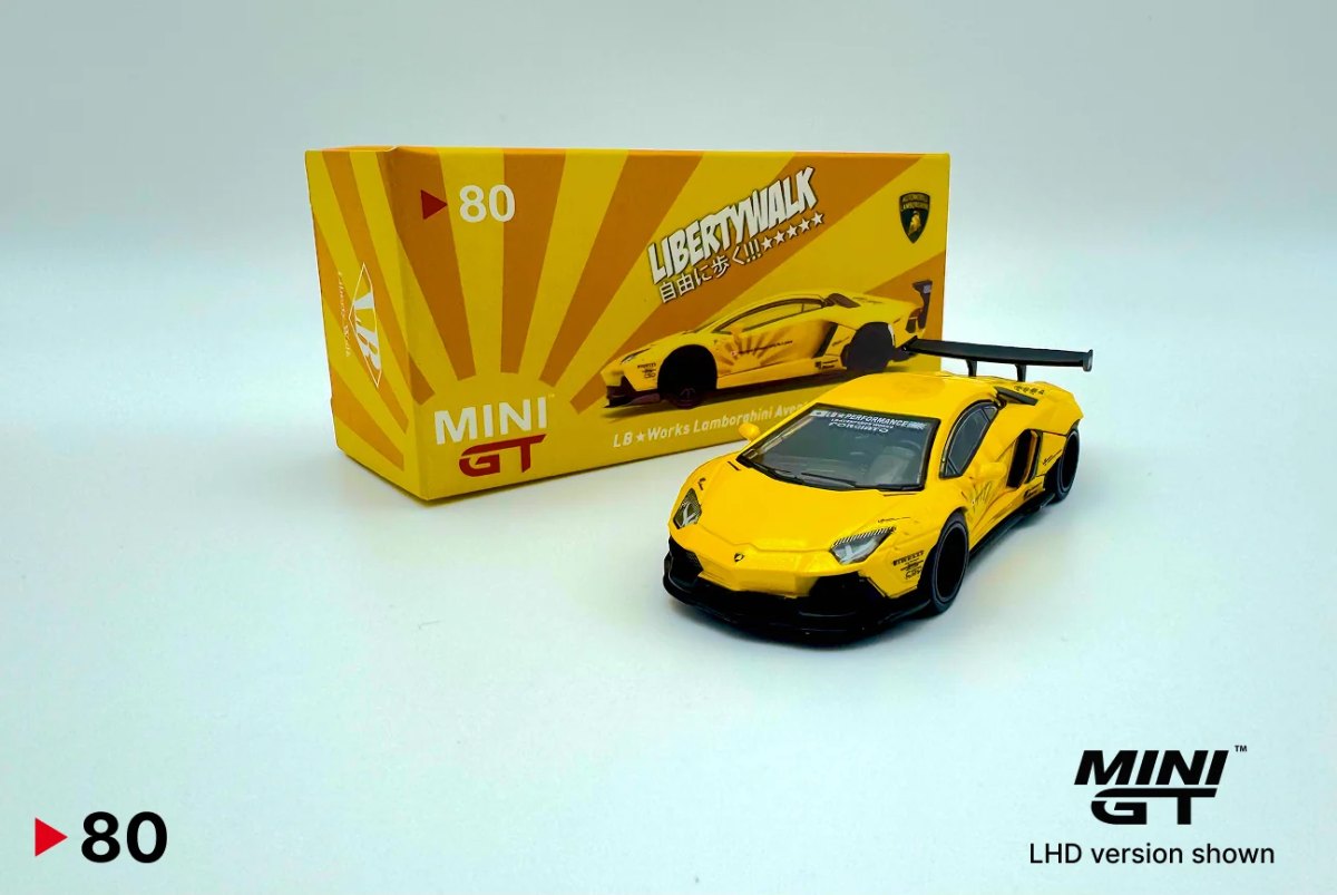 2019 LB★Works Lamborghini Aventador Volcano Yellow Yellow: No Package: Image 4