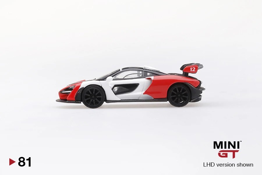 2019 McLaren Senna Orange / White White: Image 2