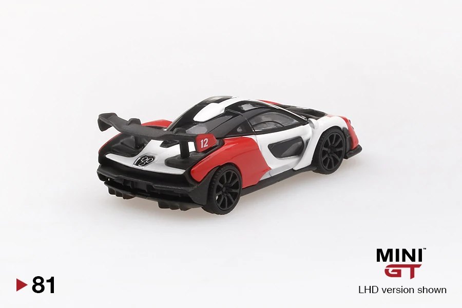 2019 McLaren Senna Orange / White White: Image 4