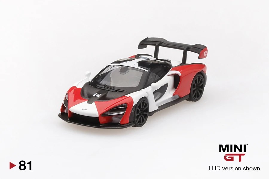 2019 McLaren Senna Orange / White White: Image 3