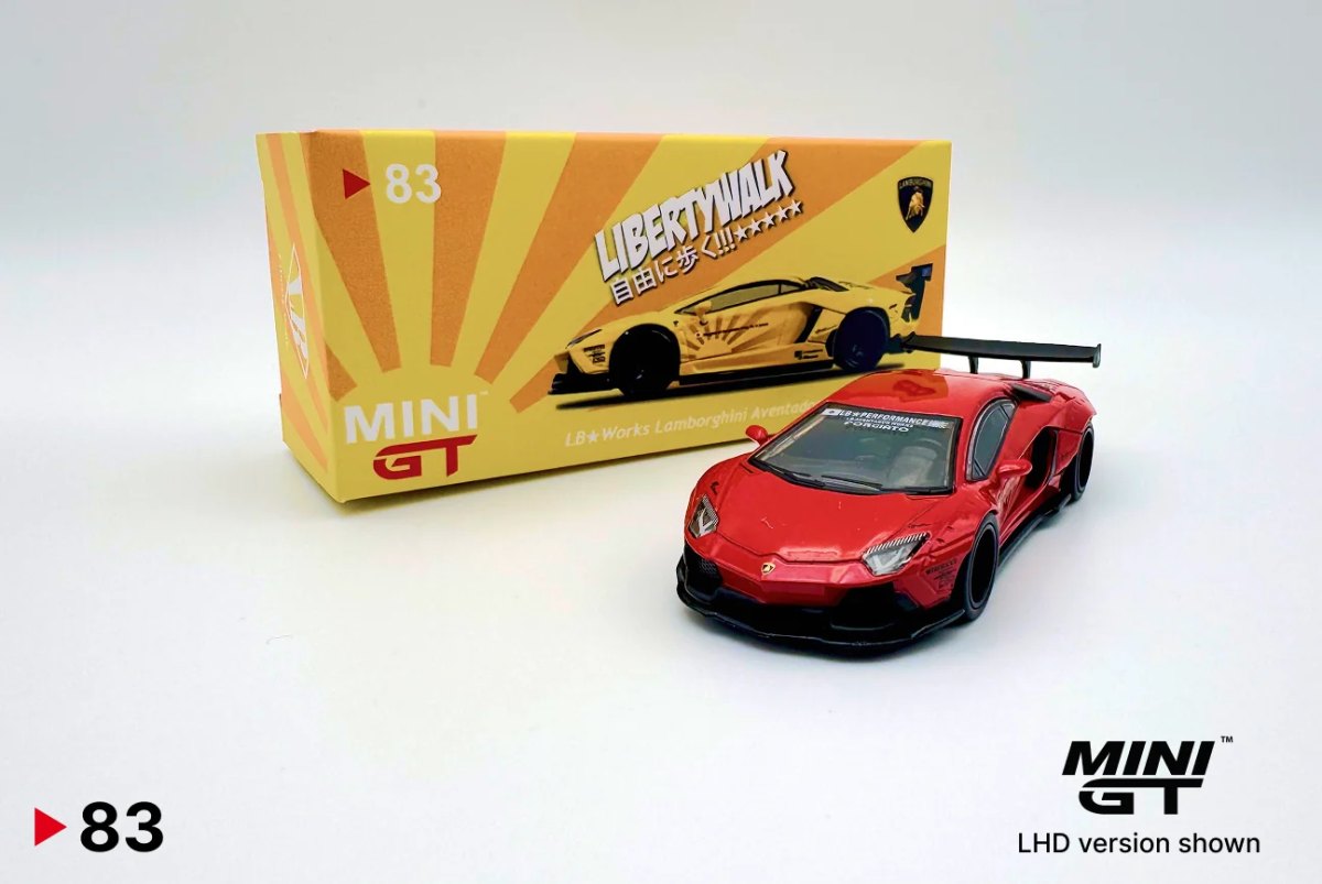 2018 LB★Works Lamborghini Aventador Volcano Yellow Orange: No Package: Image 4