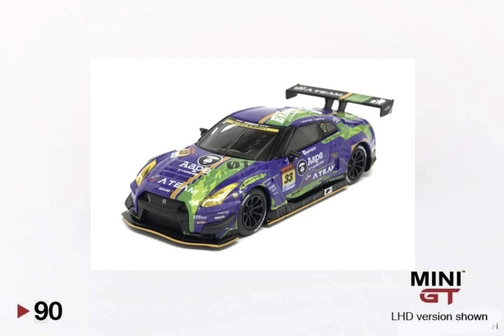 Hot Wheels EVA RT Test Type-01 X Works GT-R #33 - Super GT Series 2019