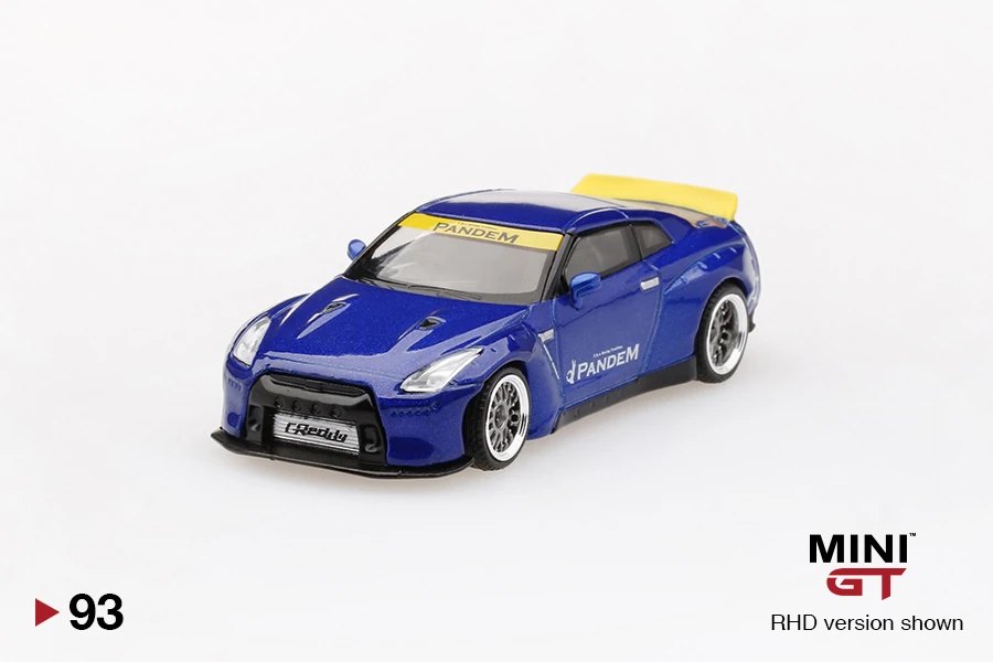 2019 Pandem Nissan GT-R (R35) Velocity Blue Duck Tail Blue: Image 3