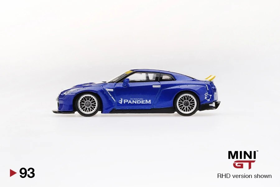 2019 Pandem Nissan GT-R (R35) Velocity Blue Duck Tail Blue: Image 2