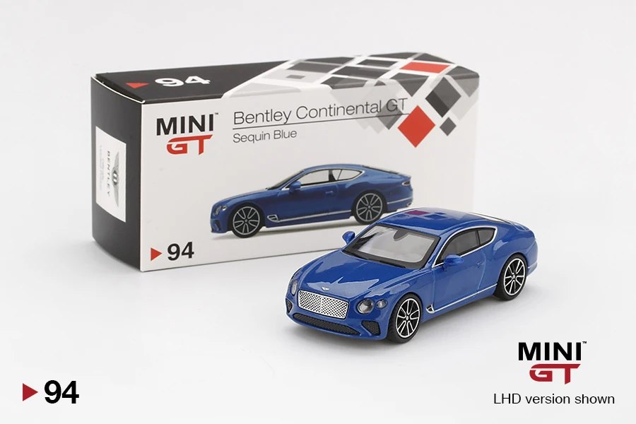 Hot Wheels Bentley Continental GT 2018 Sequin Blue