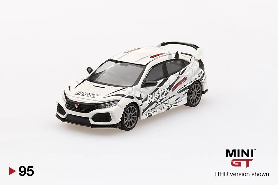2020 Honda Civic Type R (FK8) Blitz Type R White White: Image 3