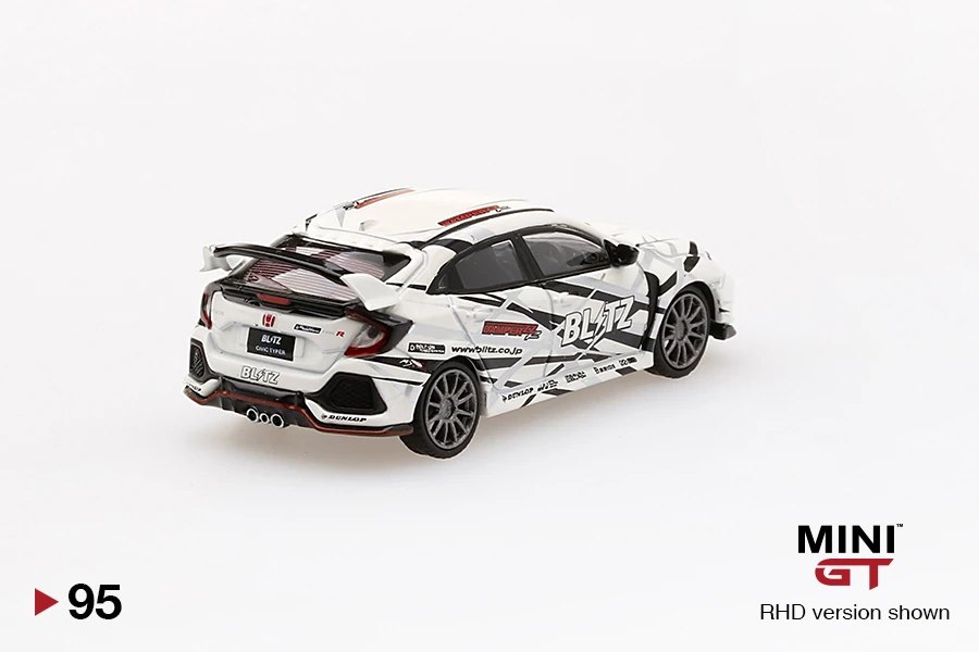 2020 Honda Civic Type R (FK8) Blitz Type R White White: Image 4