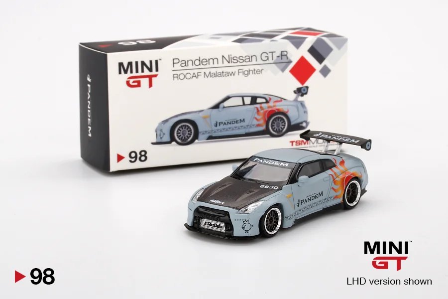 2020 Pandem Nissan GT-R (R35) GT Wing ROCAF Malataw Fighter: No Package: Image 4