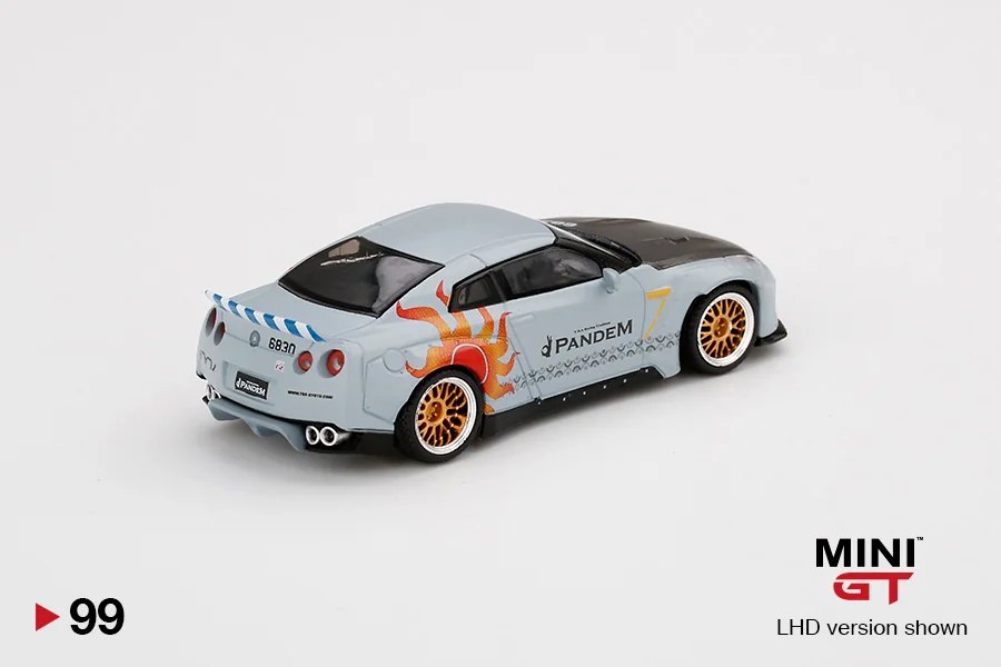 2020 Pandem Nissan GT-R (R35) Duck Tail ROCAF Malataw Fighter: No Package: Image 2