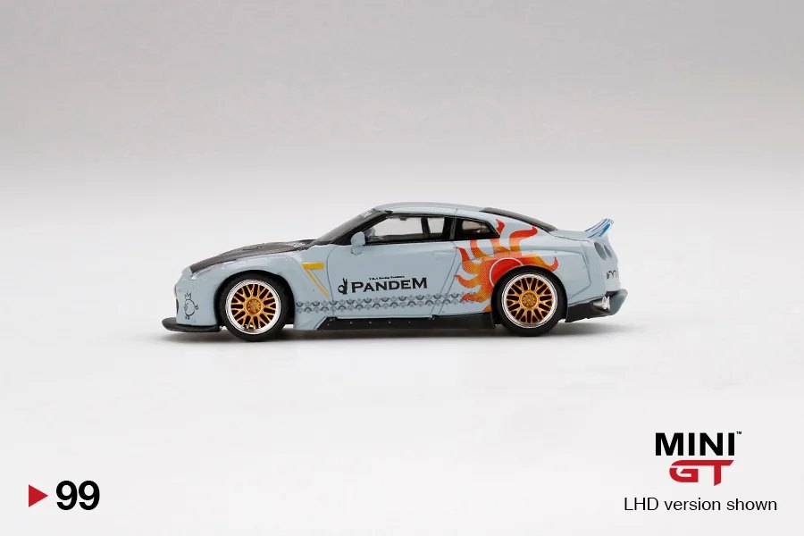 2020 Pandem Nissan GT-R (R35) Duck Tail ROCAF Malataw Fighter: No Package: Image 3