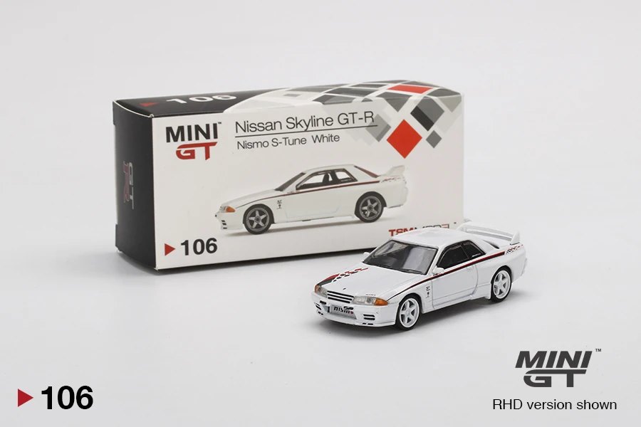 Hot Wheels Nissan GT-R R32 Nismo S-Tune White