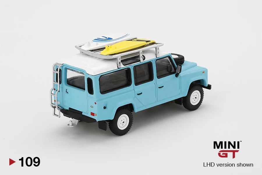 2020 Land Rover Defender 110 Light Blue w/ Surfboard Blue: Image 4
