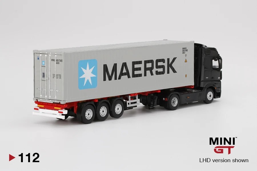 2020 Mercedes-Benz Actros With 40 Ft Container: Image 3