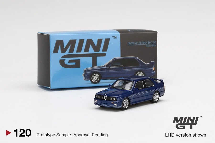 Hot Wheels BMW M3 (E30) ALPINA B6 3.5S Alpina Blue