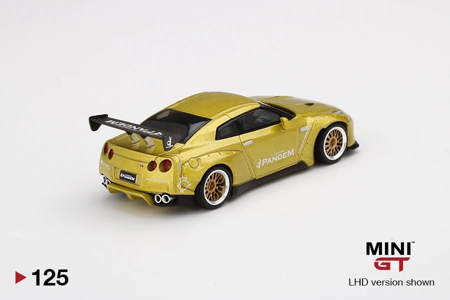 2020 Pandem Nissan GT-R (R35) Cosmopolitan Yellow GT Wing Yellow: Image 4