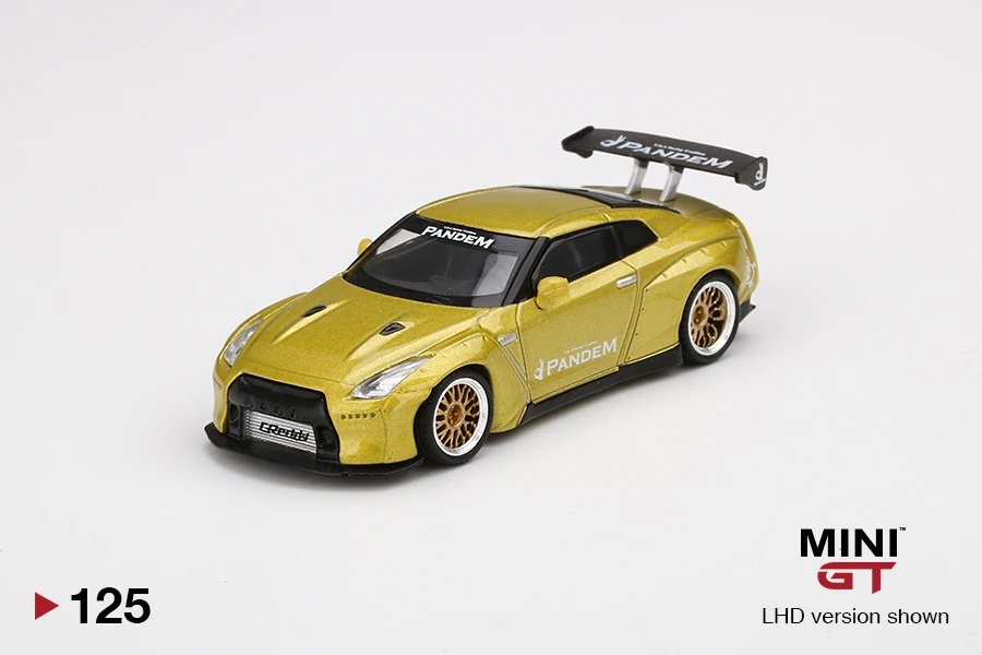2020 Pandem Nissan GT-R (R35) Cosmopolitan Yellow GT Wing Yellow: Image 3