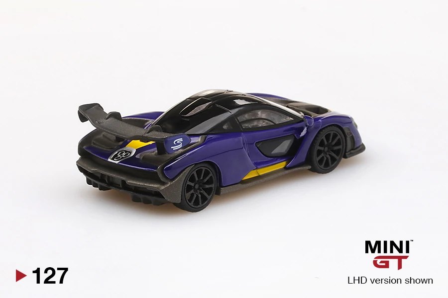 2020 McLaren Senna Purple/Yellow Yellow: Image 4