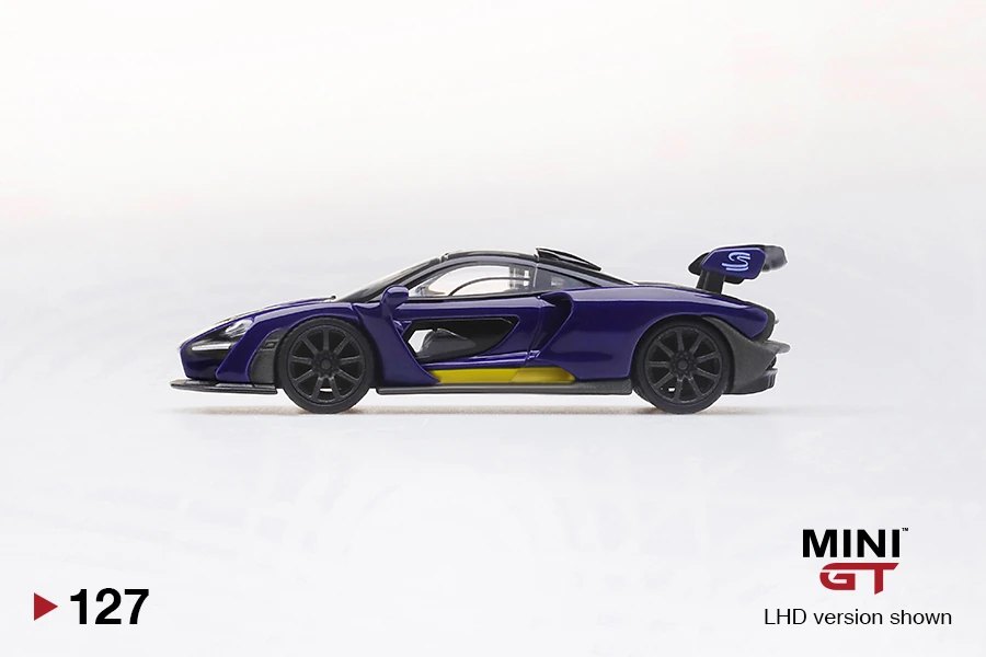 2020 McLaren Senna Purple/Yellow Yellow: Image 2