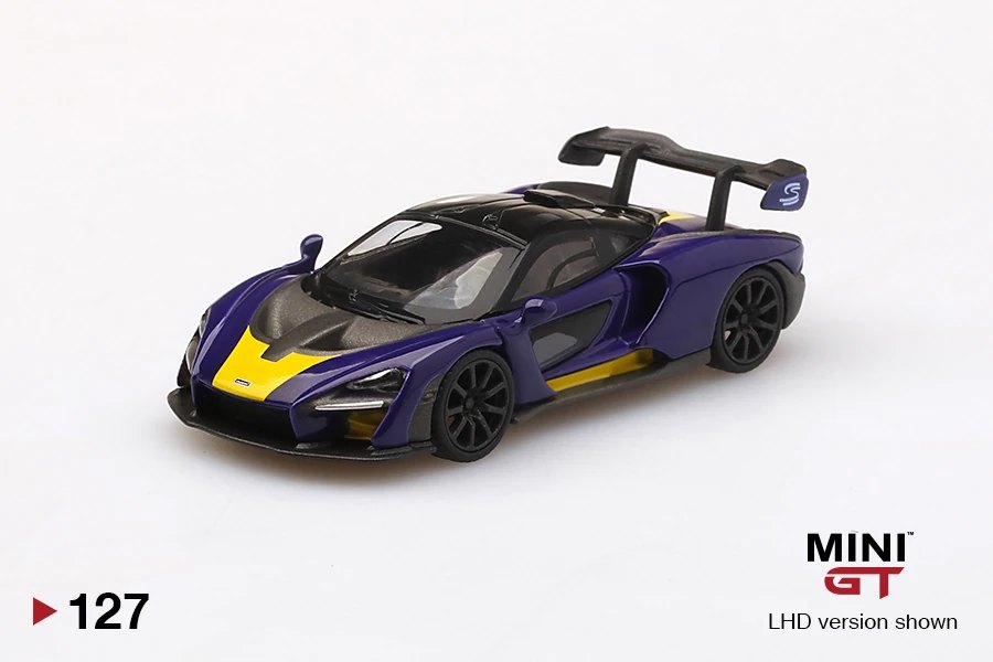 2020 McLaren Senna Purple/Yellow Yellow: Image 3