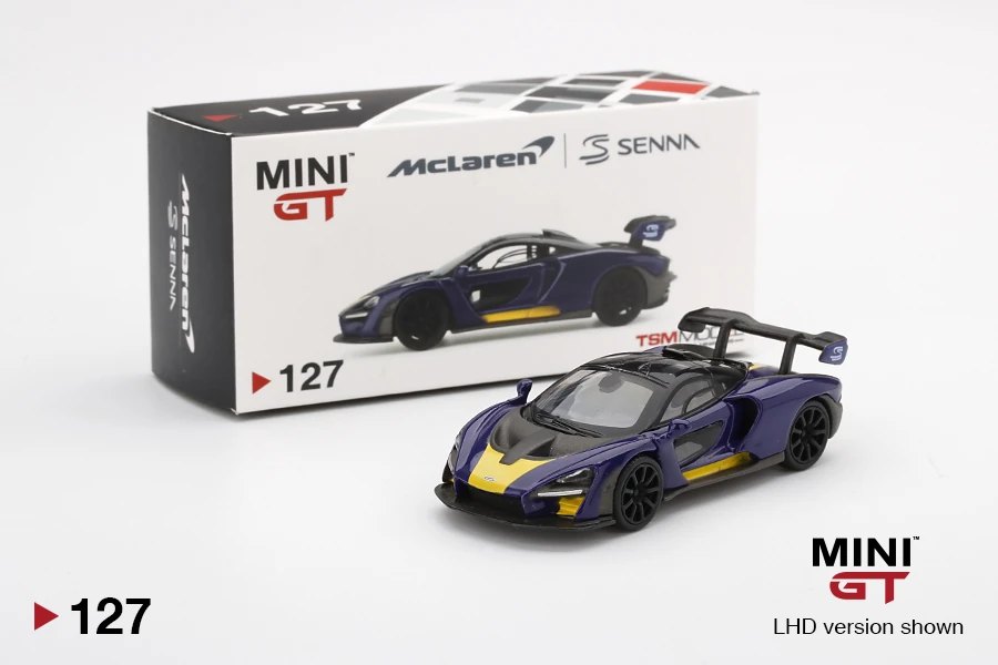 Hot Wheels McLaren Senna Purple/Yellow