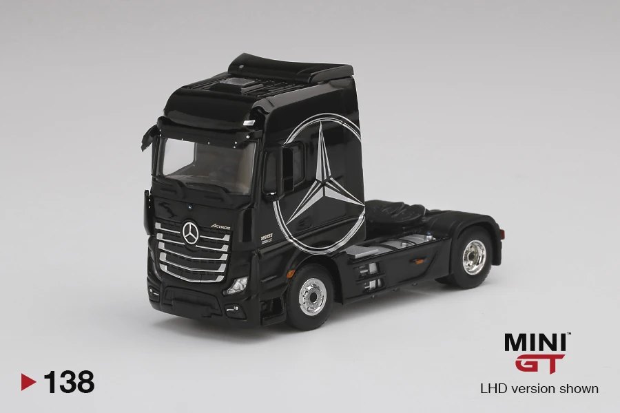 2020 Mercedes-Benz Actros Black w/ Silver Mercedes Logo Black: Image 2