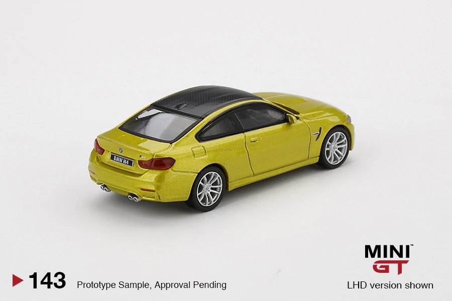 2020 BMW M4 (F82) Austin Yellow Metallic Yellow: Image 4