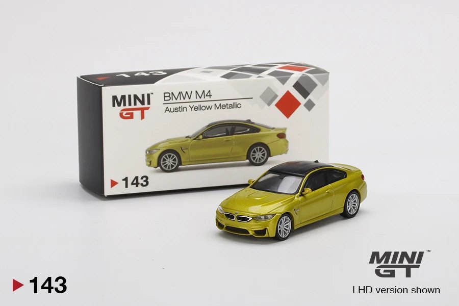Hot Wheels BMW M4 (F82) Austin Yellow Metallic