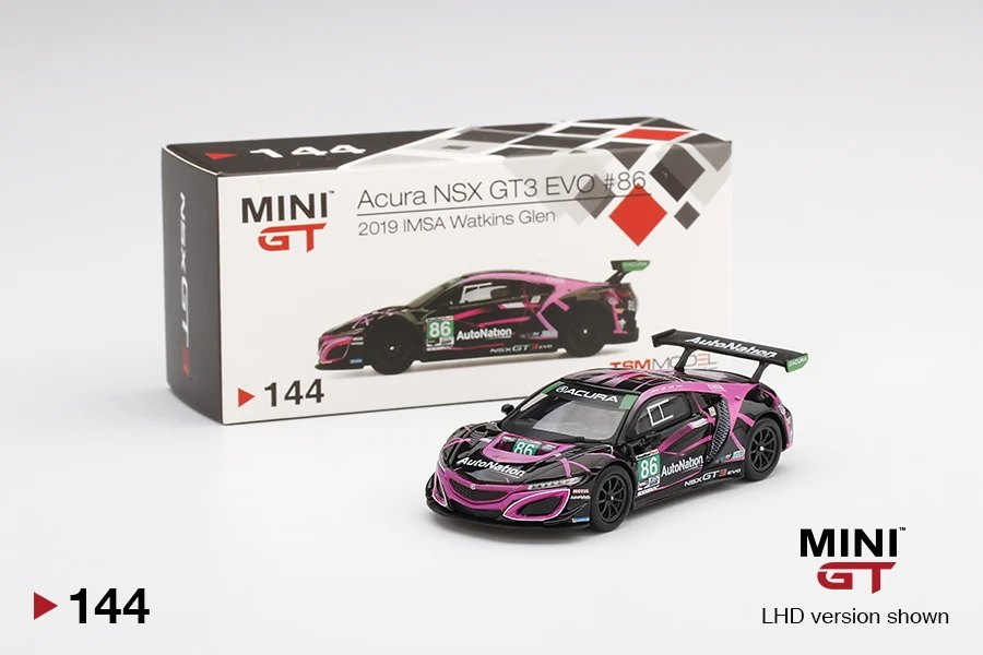 Hot Wheels Acura NSX GT3 EVO #86 2019 IMSA Watkins Glen Class Winner